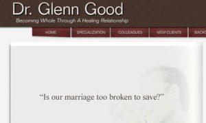 Webpage design for local therapist