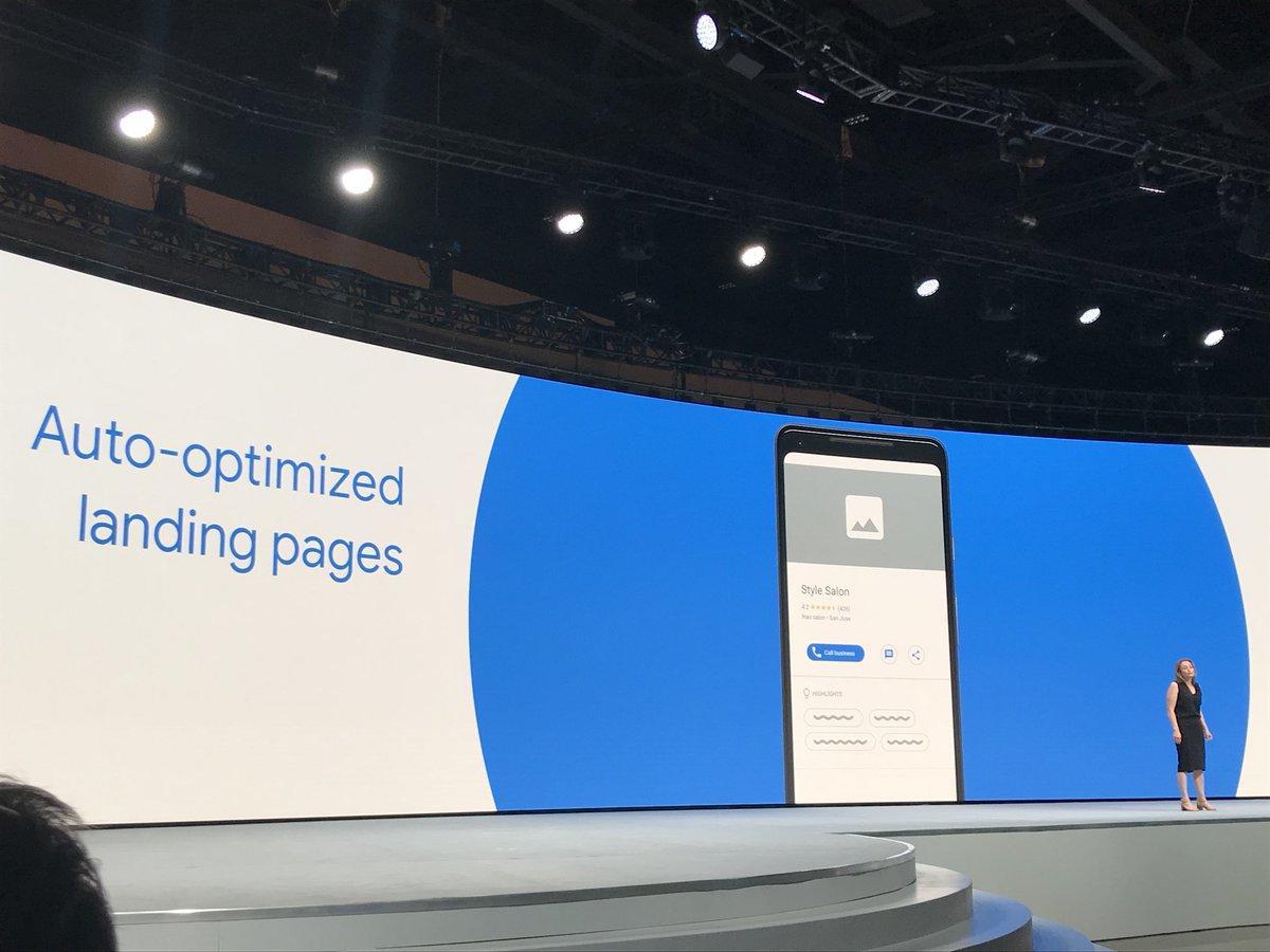 Kim Spalding discussing Google Smart Campaigns