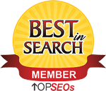 TopSEOs Best in Search Badge